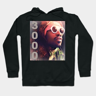 Andre 3000: A Kaleidoscope of Artistic Brilliance Hoodie